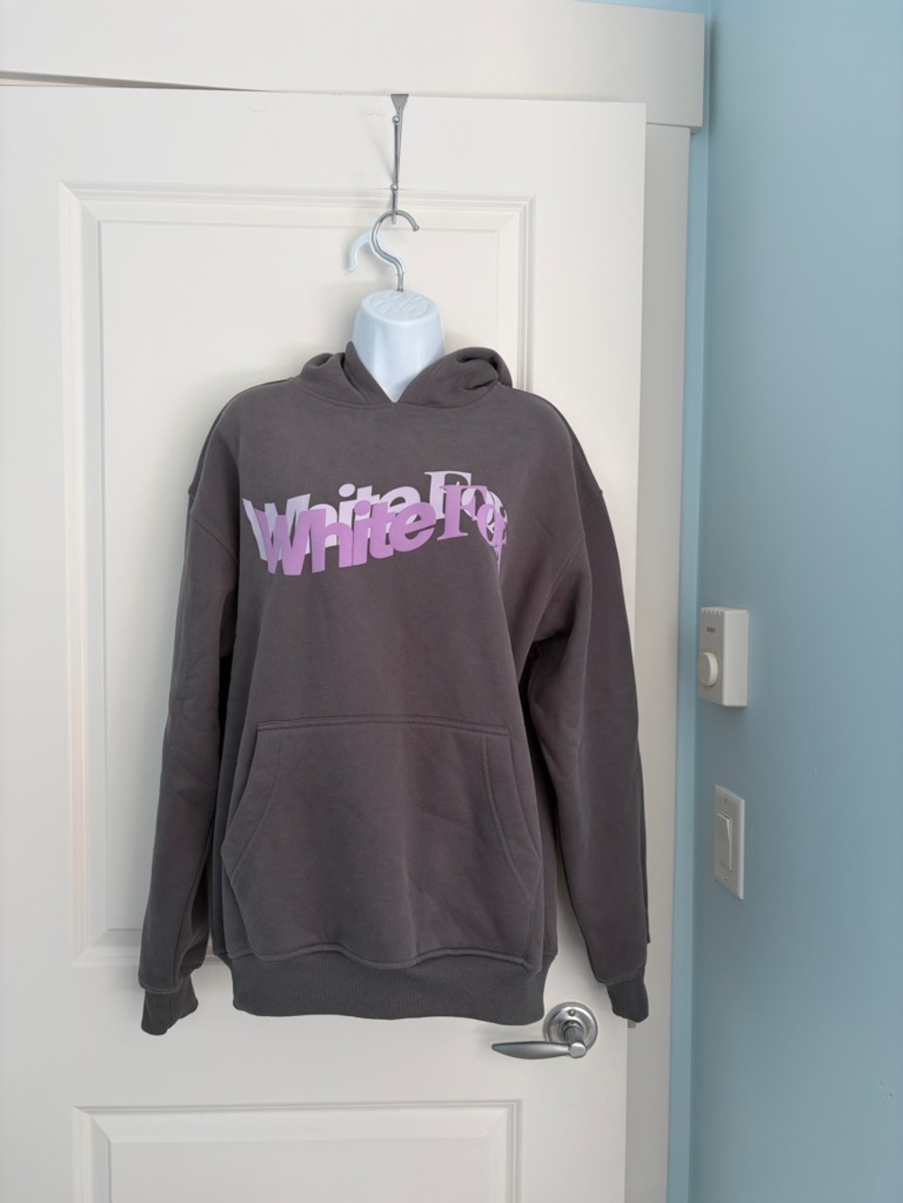 WHITE FOX Gray Hoodie - XS